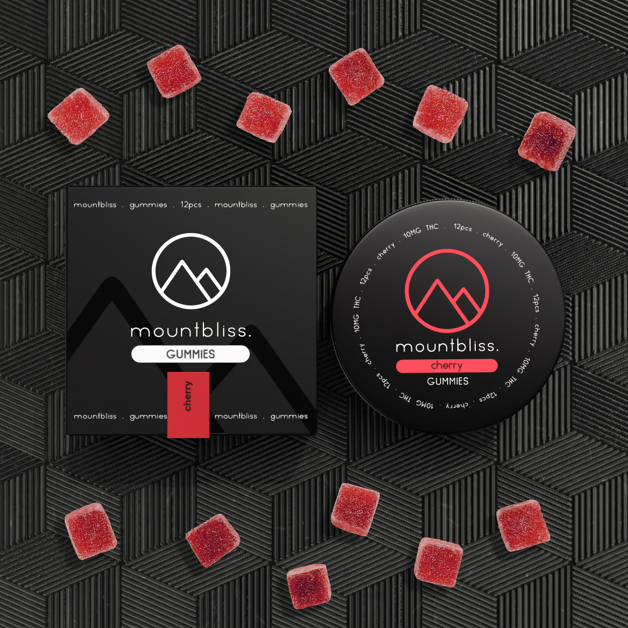 Cherry Gummies 10MG THC