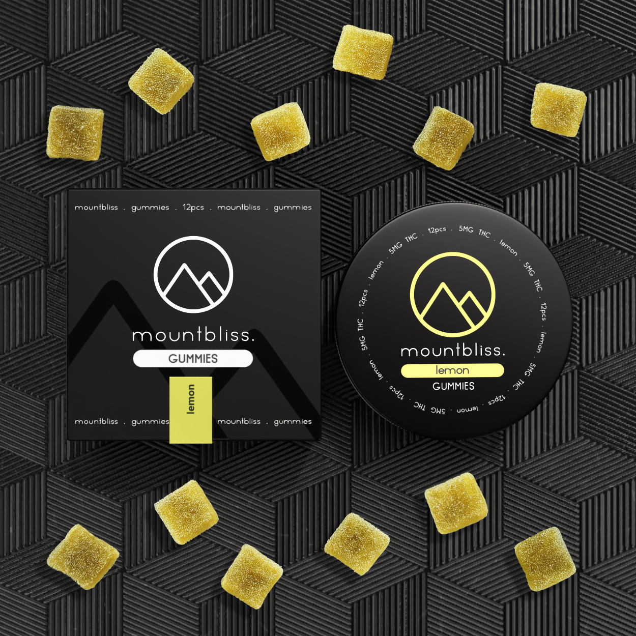 Lemon Gummies 5MG THC