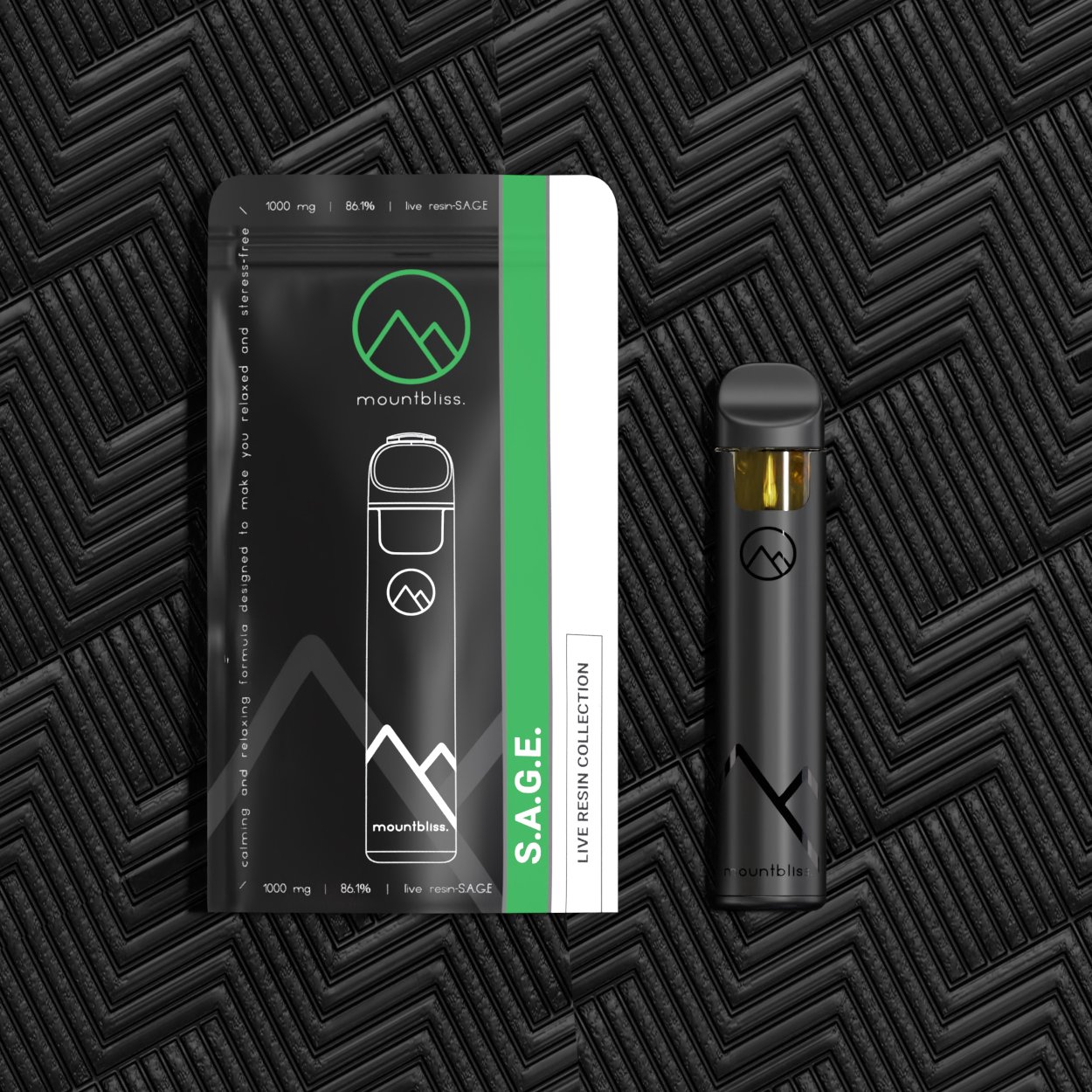 S.A.G.E-Live Resin 2.0 THC Vape