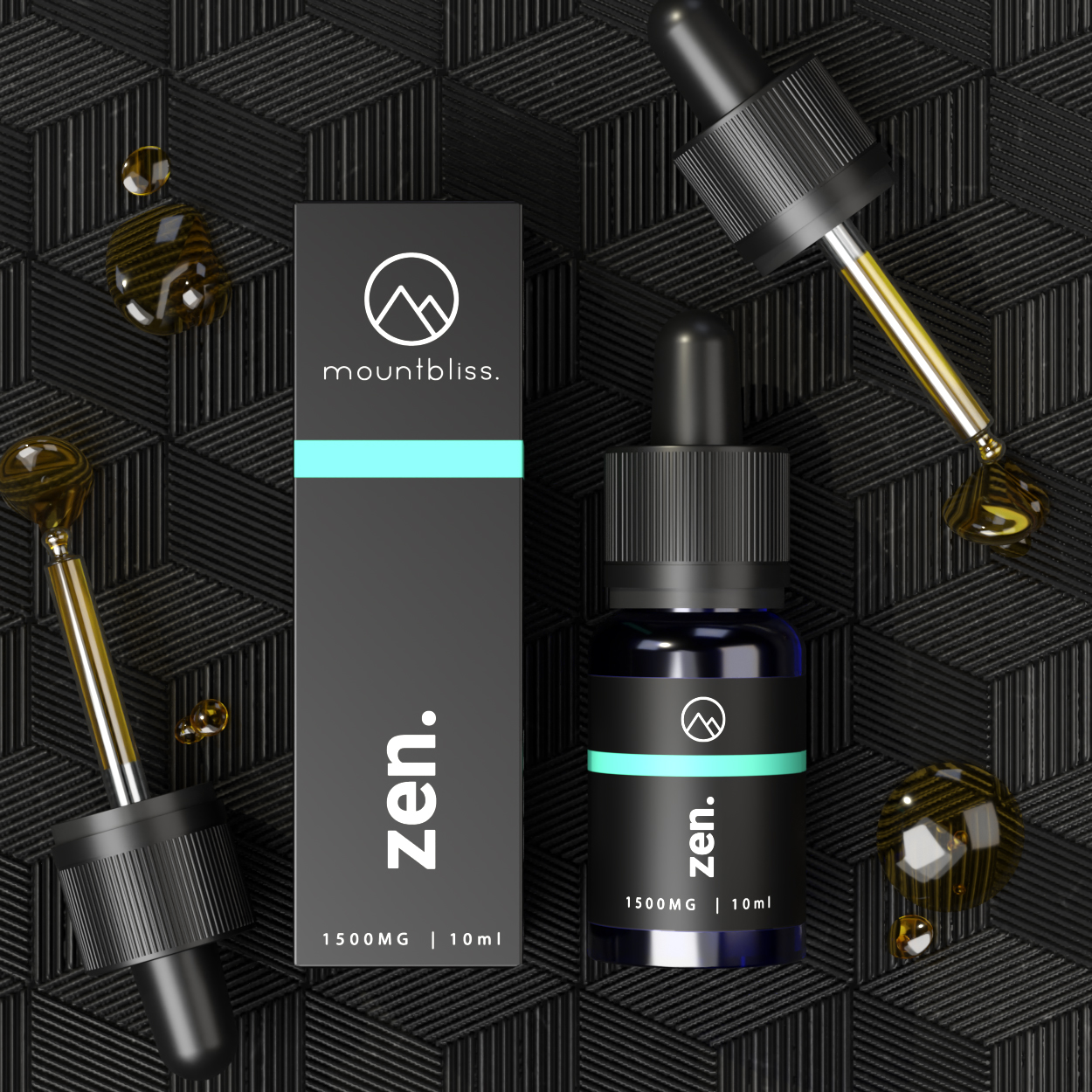 Zen Effect THC Drops 1500mg