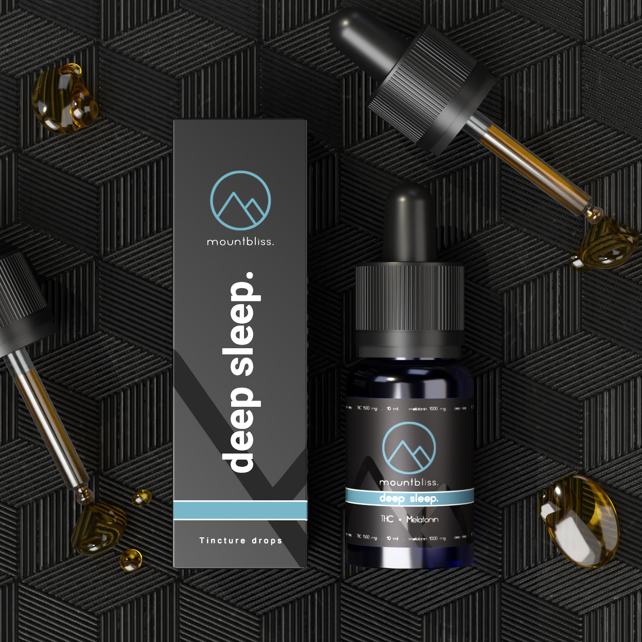 Deep Sleep THC+Melatonin Drops