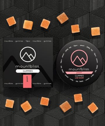 Peach Gummies 20MG THC