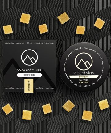 Pineapple Gummies 25MG THC