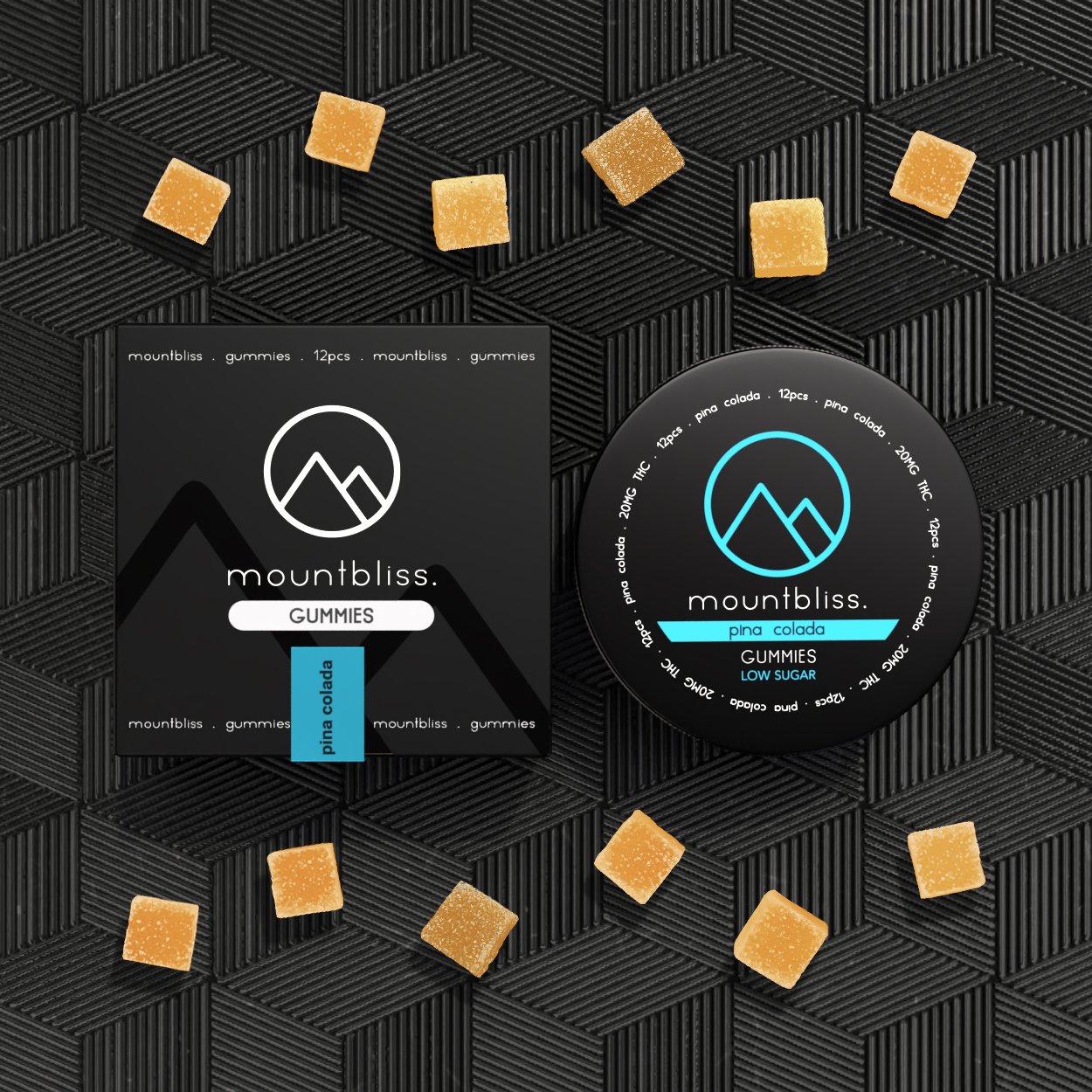 Pina Colada Gummies 20MG THC