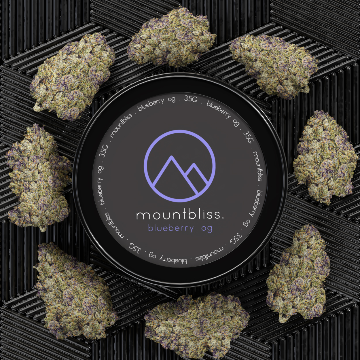 Blueberry OG 3.5G THC Flower