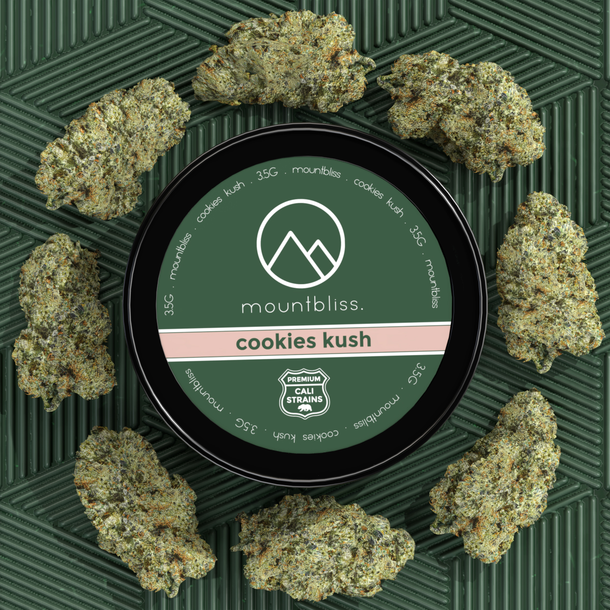 Cookies Kush 3.5G THC Cali Flower