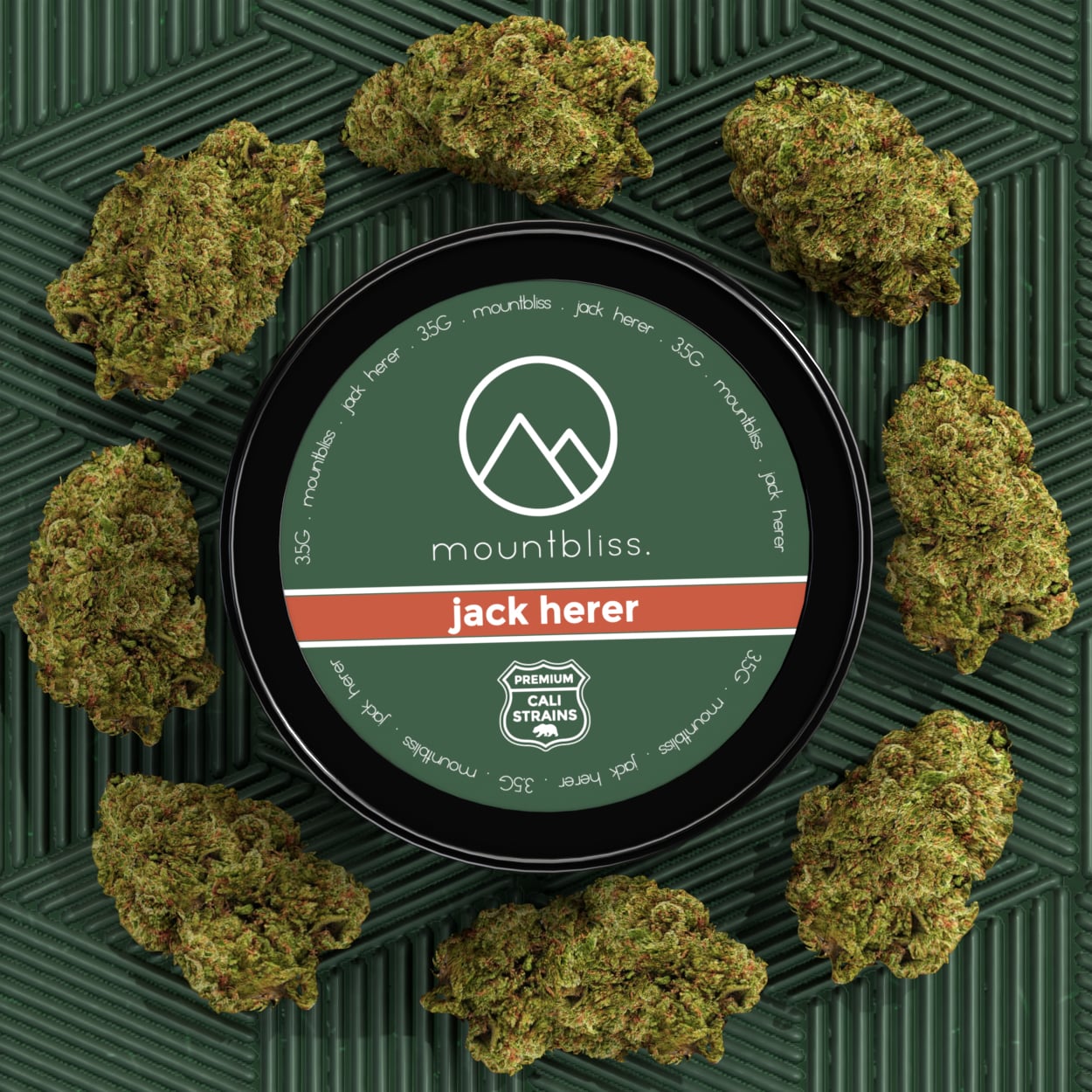 Jack Herer 3.5G THC Cali Flower
