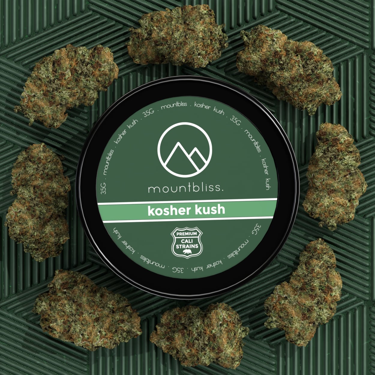 Kosher Kush 3.5G THC Cali Flower