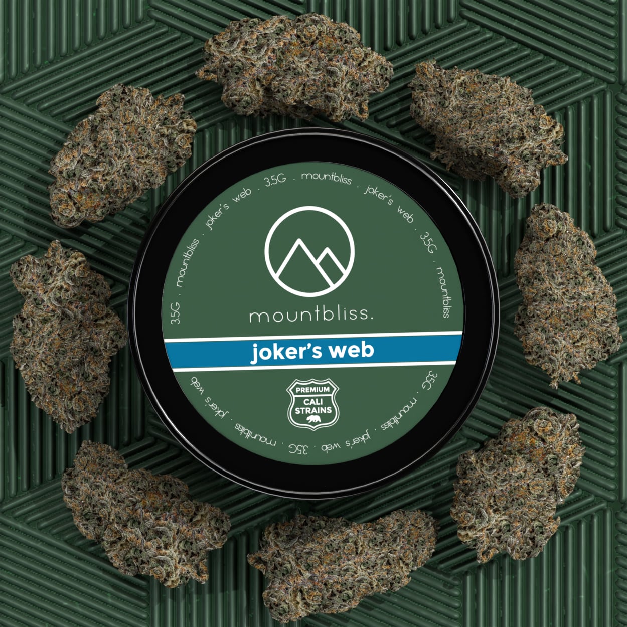 Joker's Web 3.5G THC Cali Flower