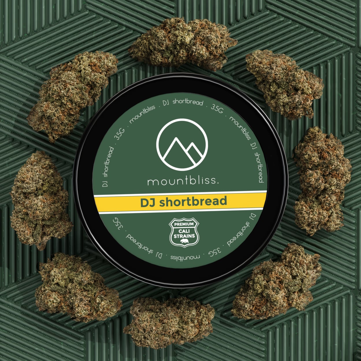 Dj Shortbread 3.5G THC Cali Flower
