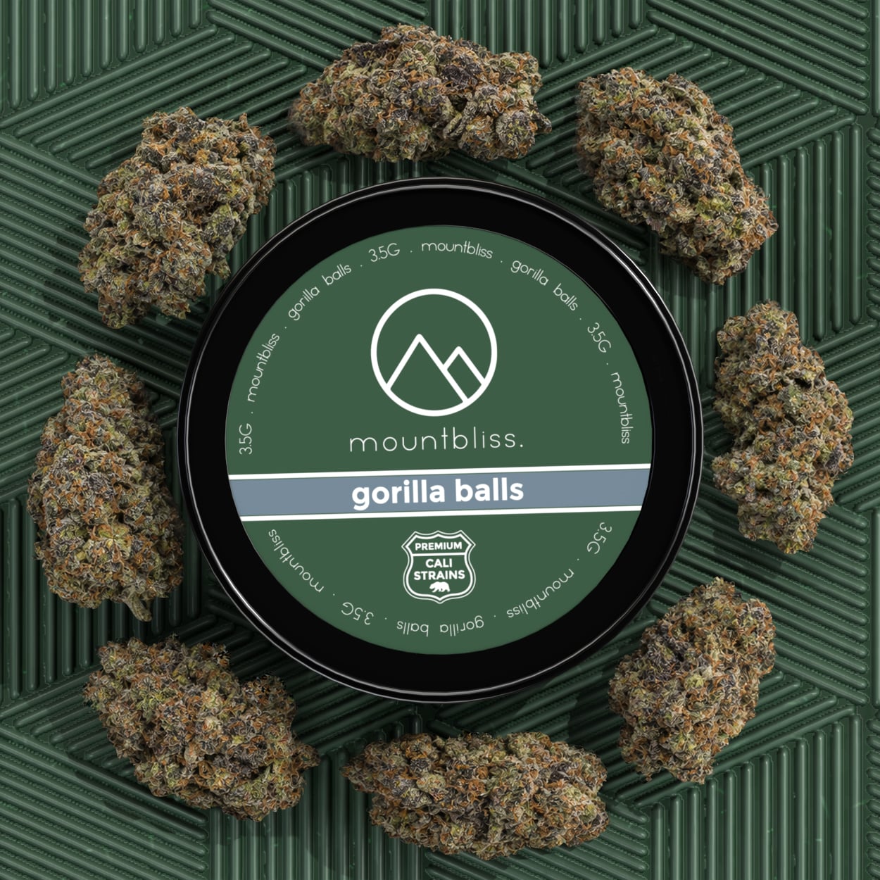 Gorilla Balls 3.5G THC Cali Flower